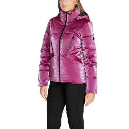 Desigual Purple Polyester Jackets & Coat