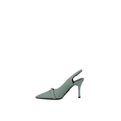 Furla Green Leather Pump