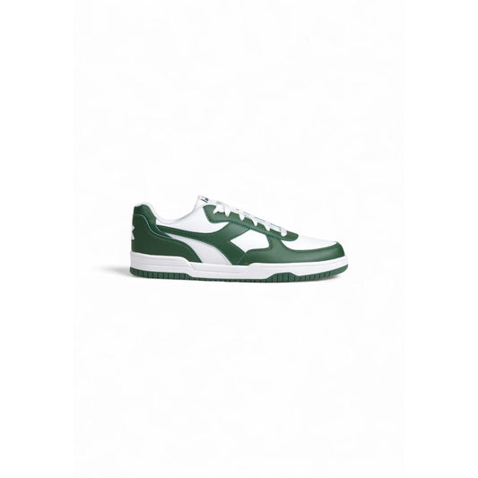 Diadora Green Synthetic Leather Sneaker