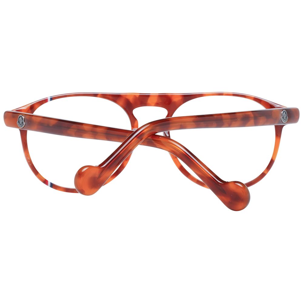 Moncler Brown Men Optical Frames