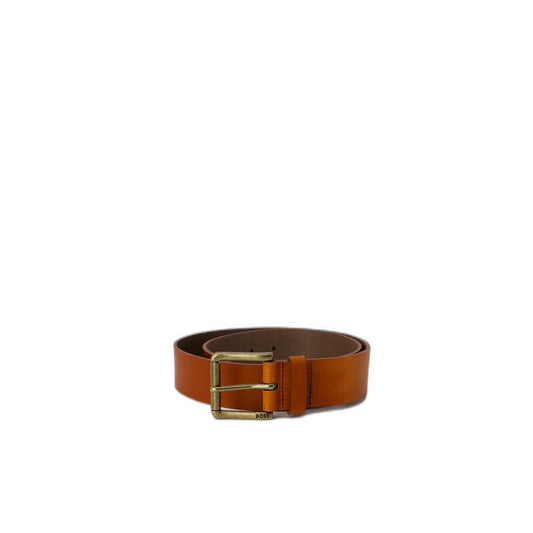 Hugo Boss Beige Leather Belt