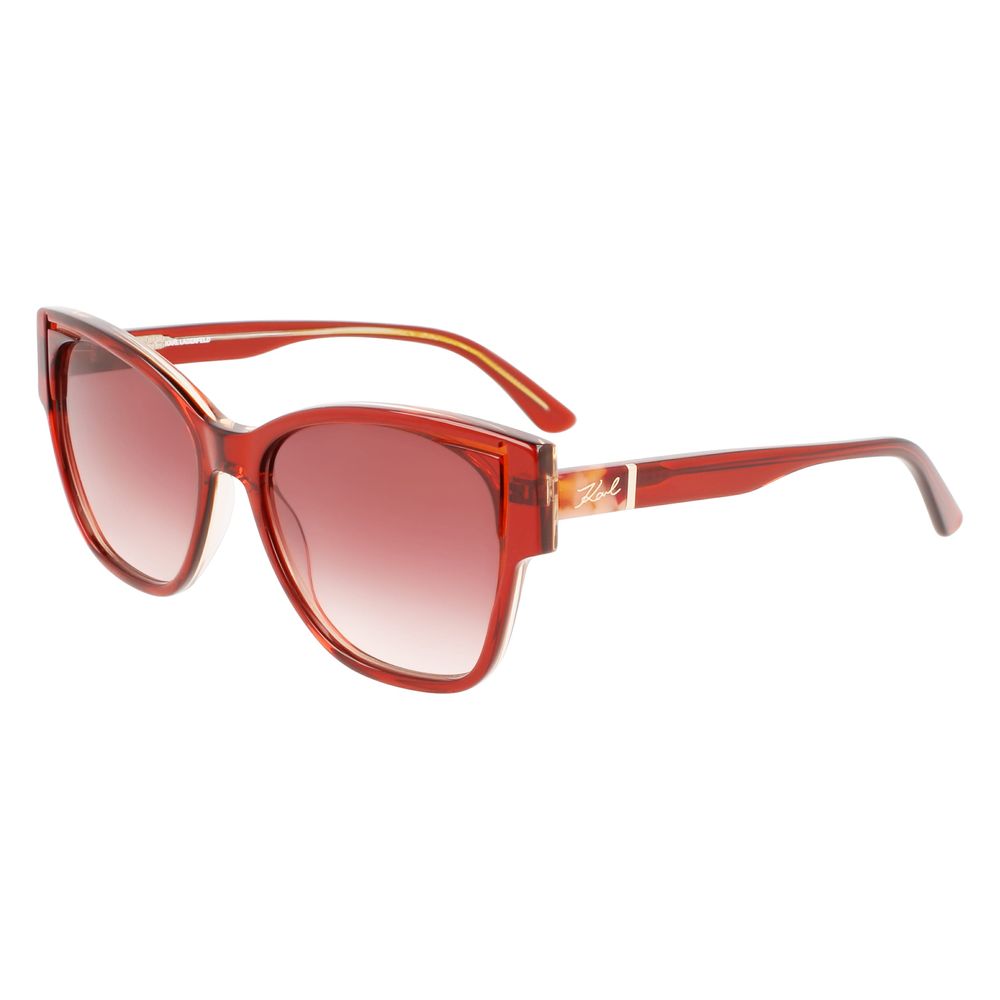 Karl Lagerfeld Orange Acetate Sunglasses