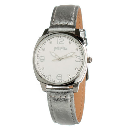 Folli Follie Gray Leather Watch