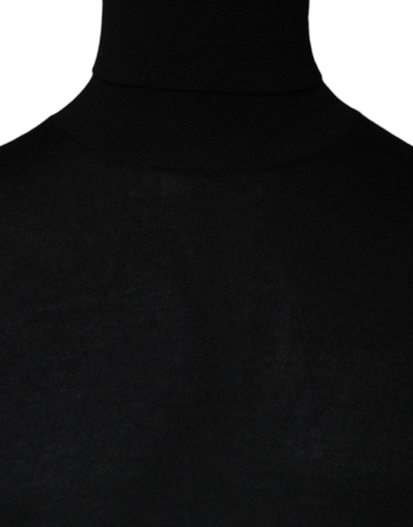 Dolce & Gabbana Black LongSleeve Turtleneck Pullover Sweater