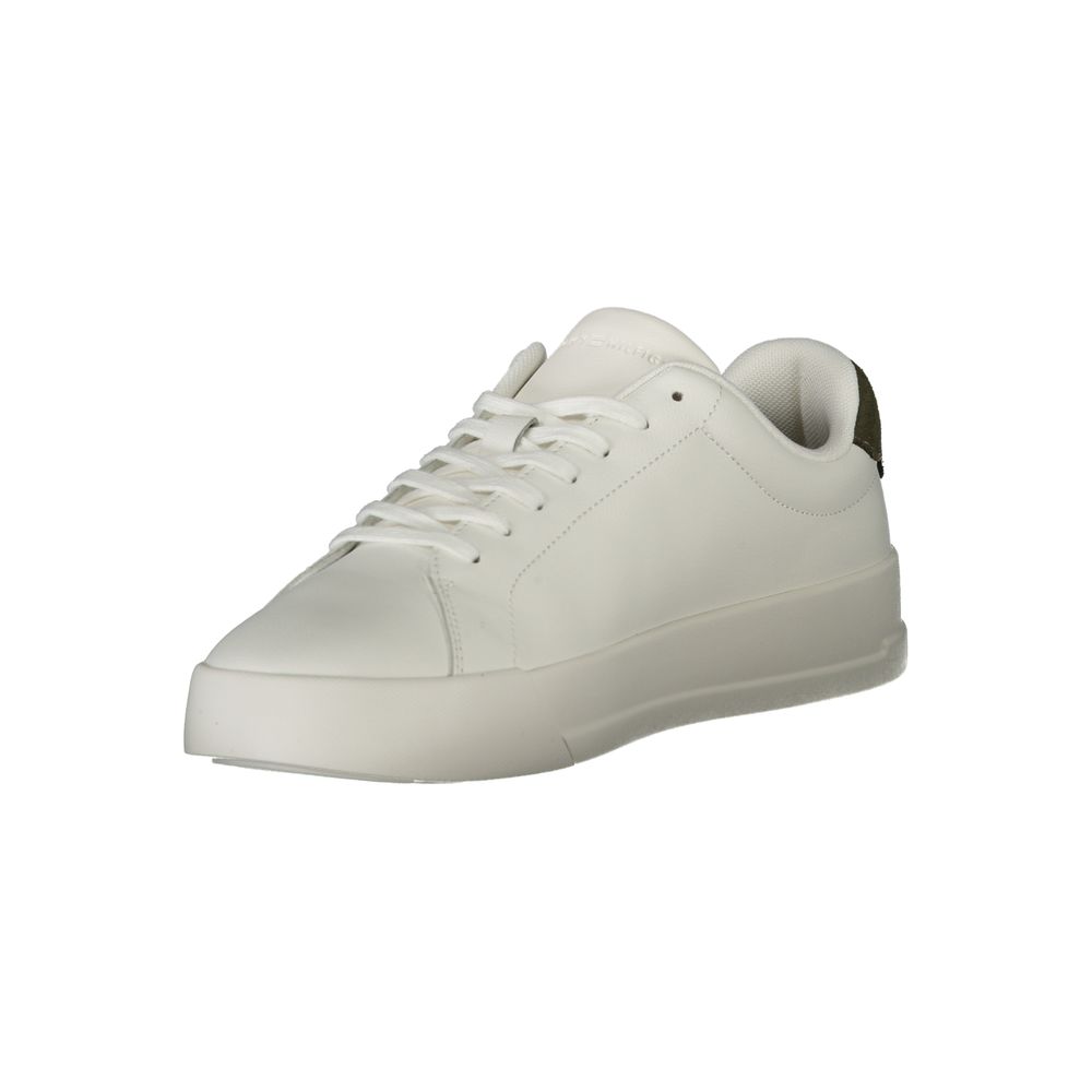 Tommy Hilfiger White Polyester Sneaker