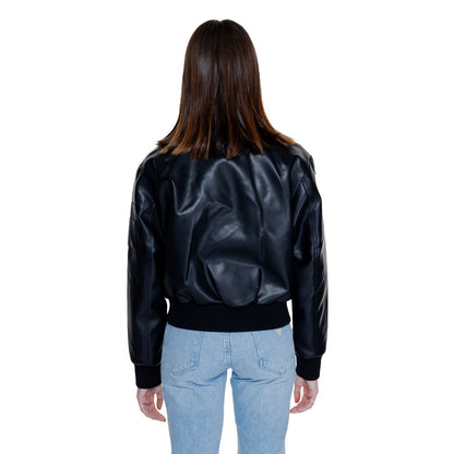 Calvin Klein Jeans Black Polyethylene Jackets & Coat