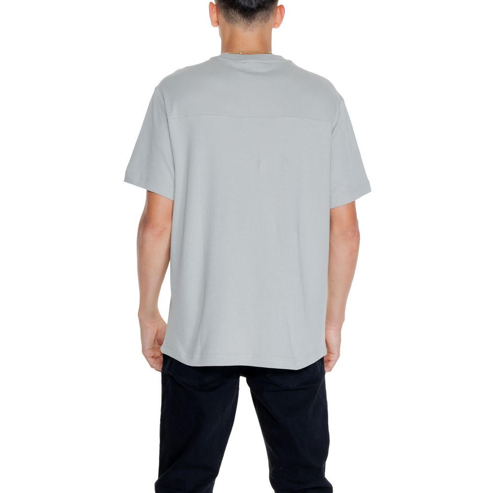 Calvin Klein Gray Cotton T-Shirt