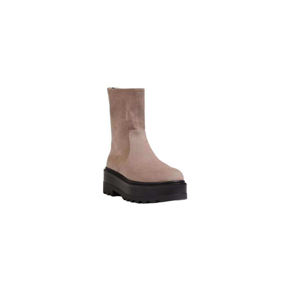 Calvin Klein Gray Recycled Polyester Boot