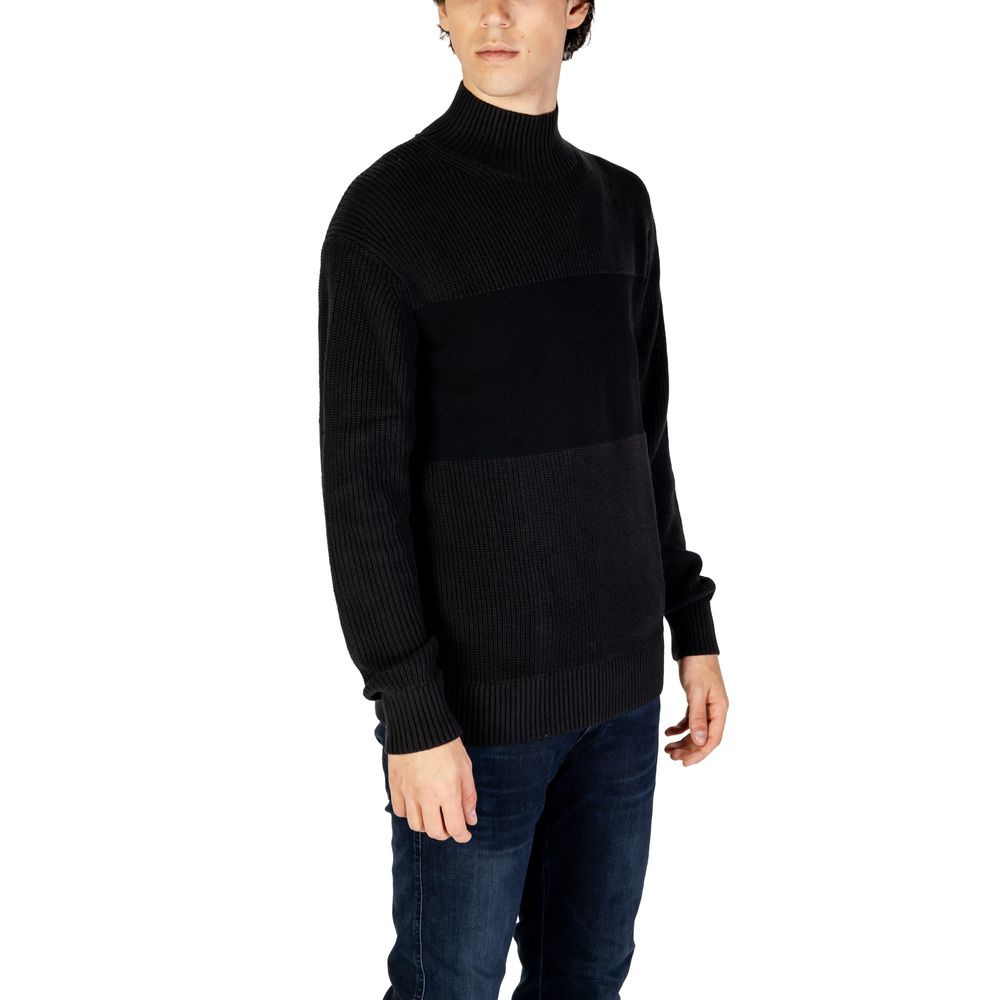 Calvin Klein Jeans Black Cotton Sweater