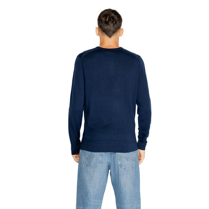 Calvin Klein Blue Recycled Wool T-Shirt