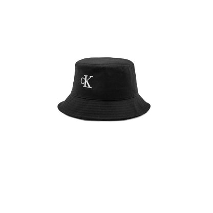 Calvin Klein Black Recycled Polyester Hat