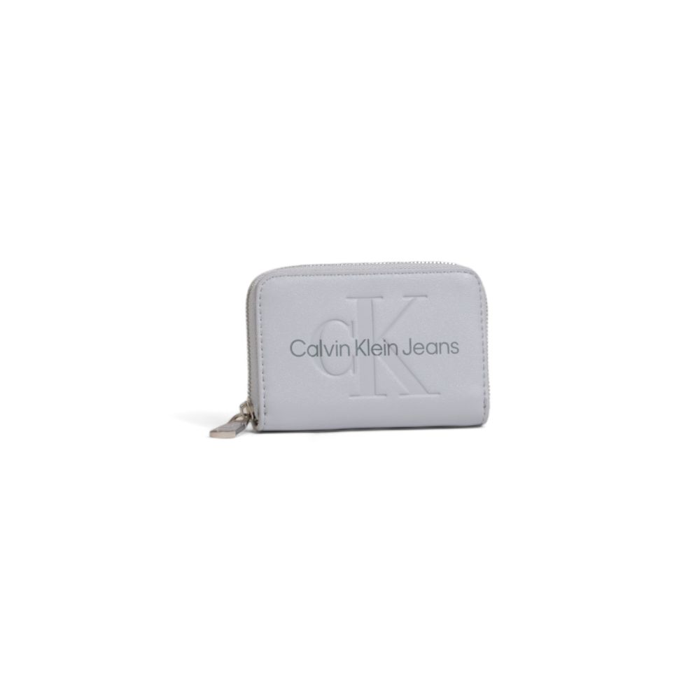 Calvin Klein Jeans Gray Polyethylene Wallet