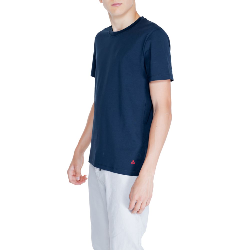 Peuterey Blue Cotton T-Shirt