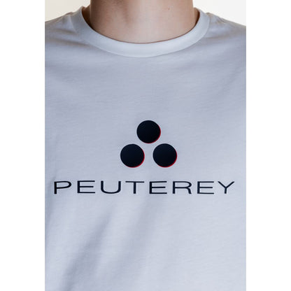 Peuterey White Cotton T-Shirt