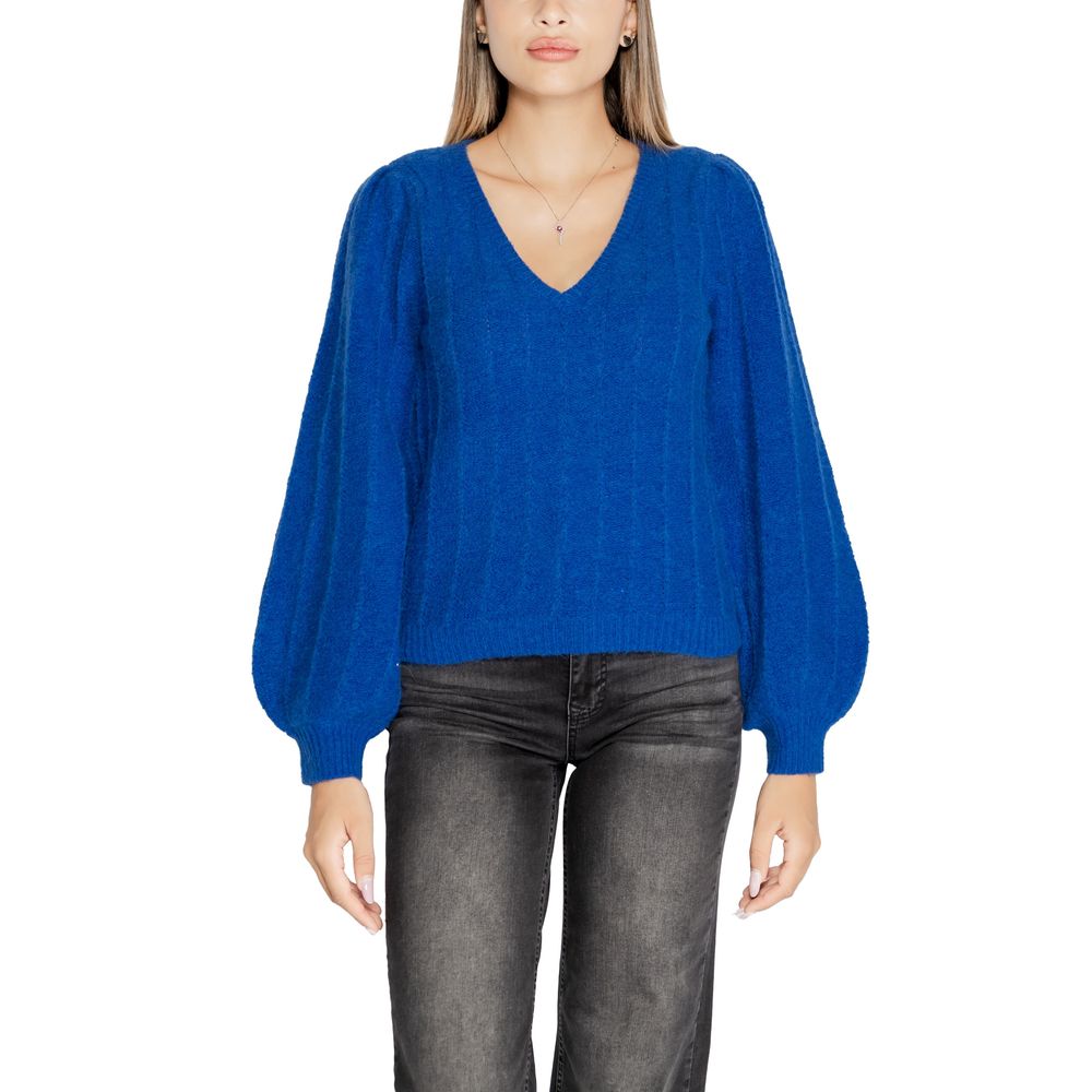 Guess Blue Polyester Sweater