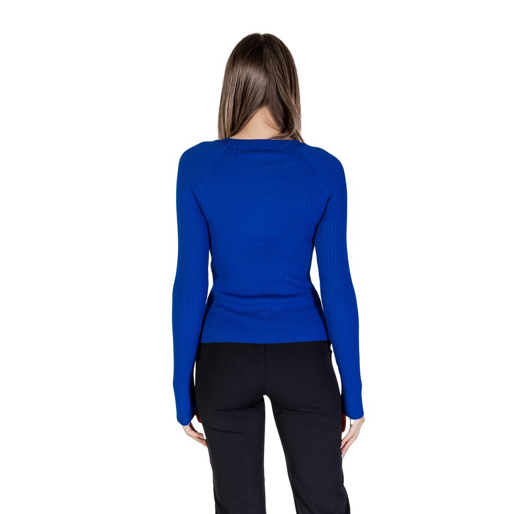 Only Blue Viscose Tops & T-Shirt