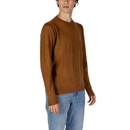 Gas Brown Acrylic Sweater