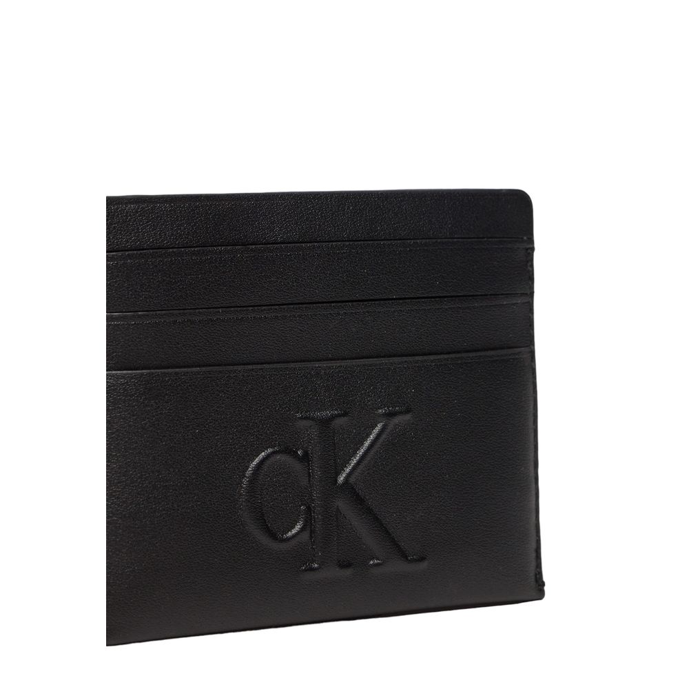 Calvin Klein Jeans Black Polyethylene Wallet