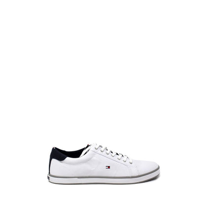 Tommy Hilfiger White Cotton Sneaker