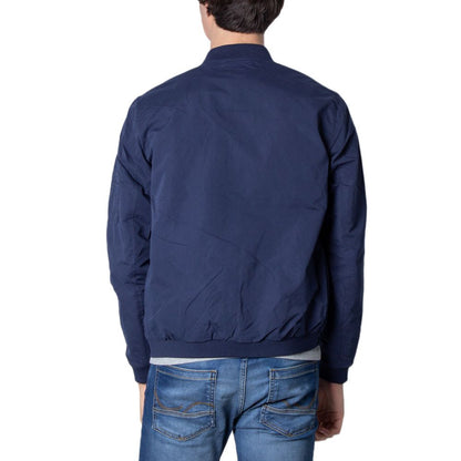 Jack Jones Blue Polyester Jacket