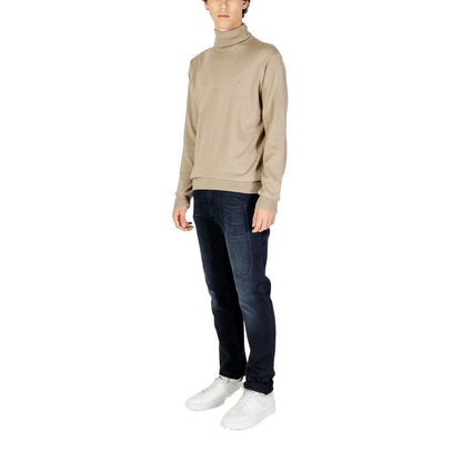 U.S. POLO ASSN. Beige Cotton Sweater