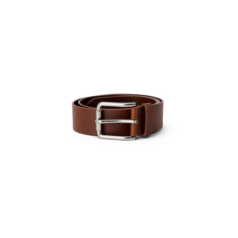 Calvin Klein Jeans Brown Leather Belt