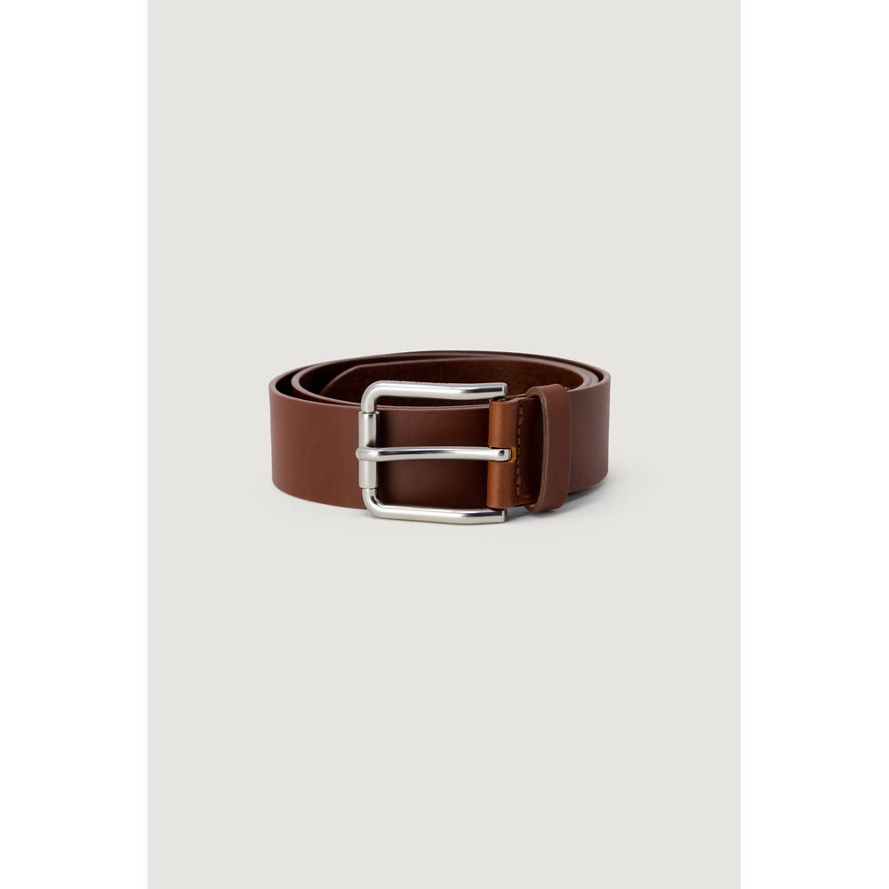 Calvin Klein Jeans Brown Leather Belt