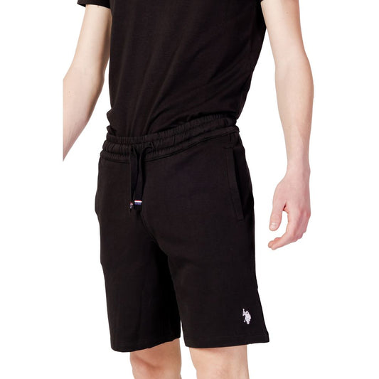 U.S. POLO ASSN. Black Cotton Short