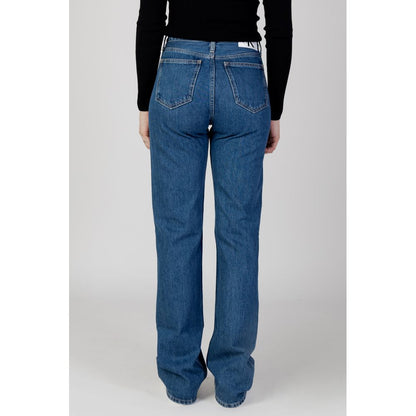 Calvin Klein Jeans Blue Cotton Jeans & Pant