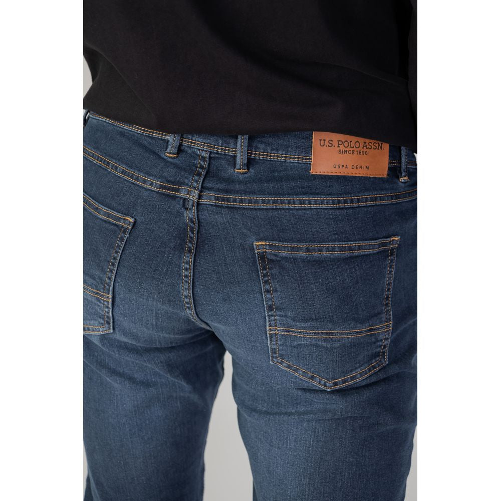 U.S. POLO ASSN. Blue Cotton Jeans & Pant