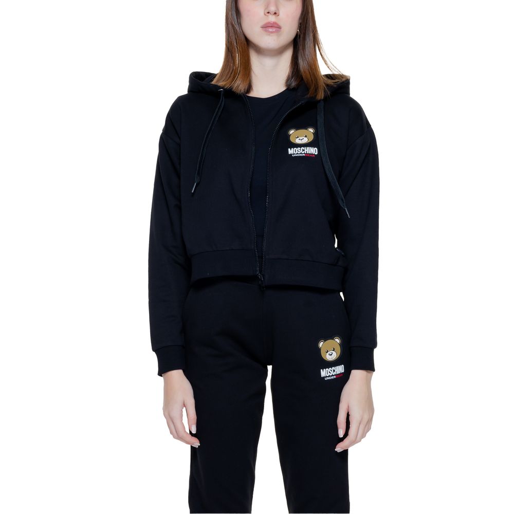 Moschino Black Cotton Sweater