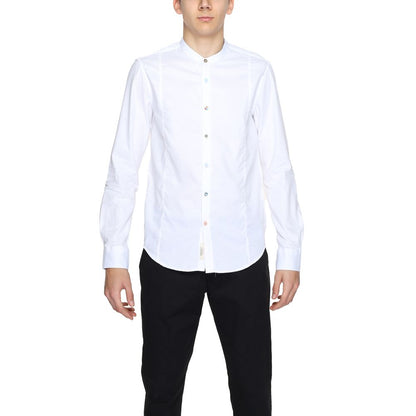 Gianni Lupo White Cotton Shirt