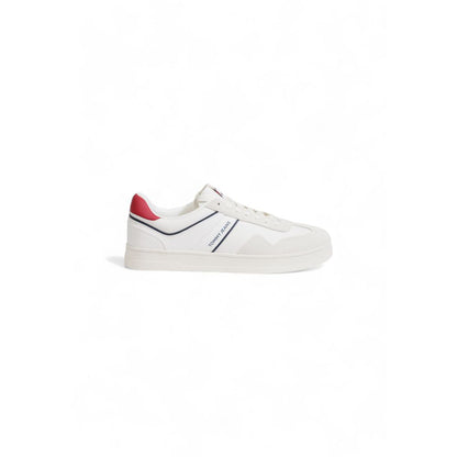 Tommy Hilfiger Jeans White Suede Sneaker