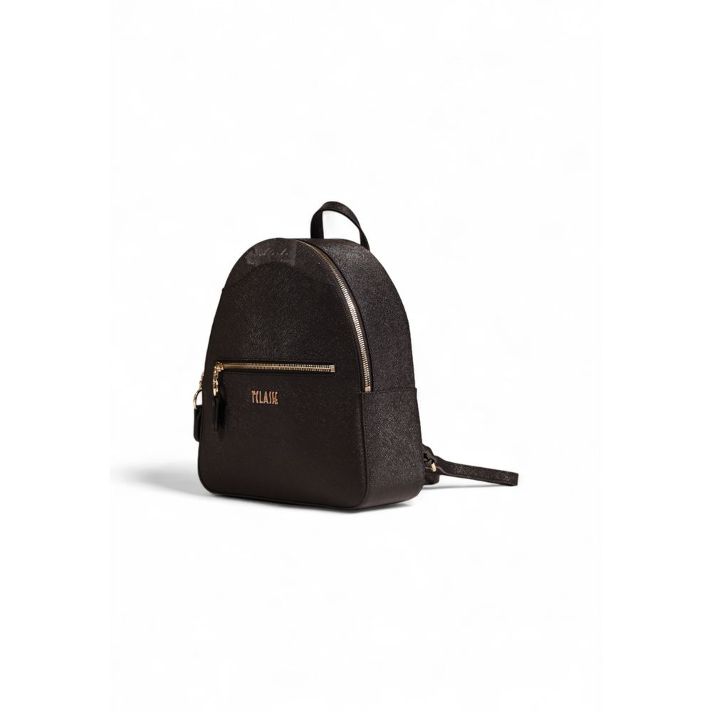 Alviero Martini Prima Classe Black Polyethylene Backpack