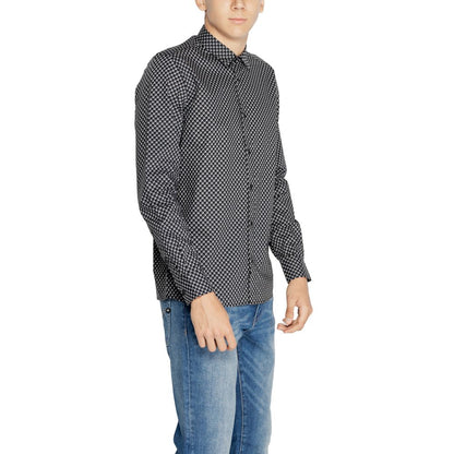 Antony Morato Gray Cotton Shirt