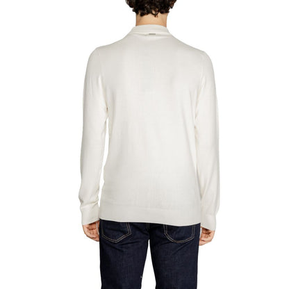 Antony Morato Cream Viscose T-Shirt