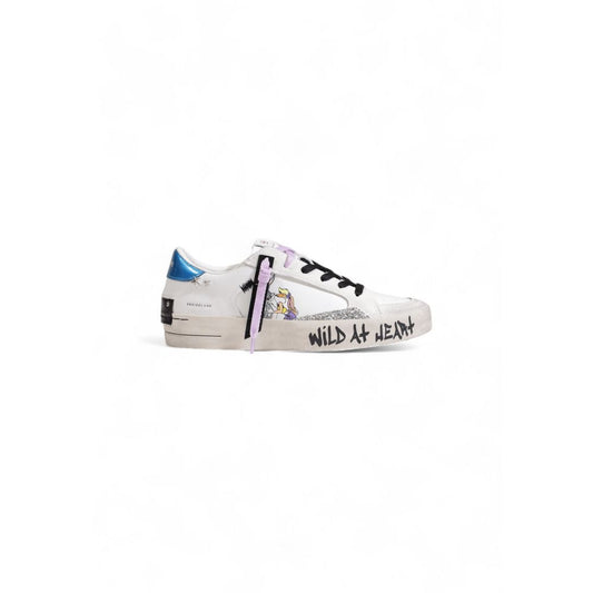 Crime London White Leather Sneaker