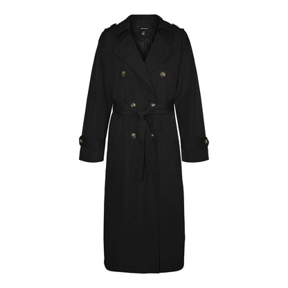 Vero Moda Black Polyester Jackets & Coat