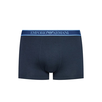 Emporio Armani Underwear Blue Cotton Underwear