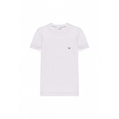 Emporio Armani Underwear White Cotton T-Shirt