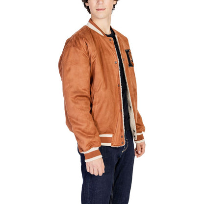 Only & Sons Brown Polyester Jacket