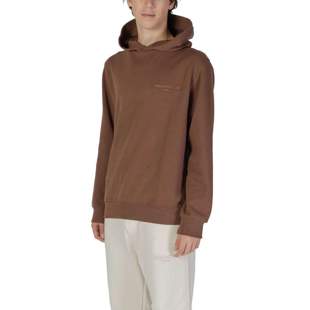 Underclub Brown Cotton Sweater