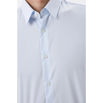 Antony Morato Blue Cotton Shirt