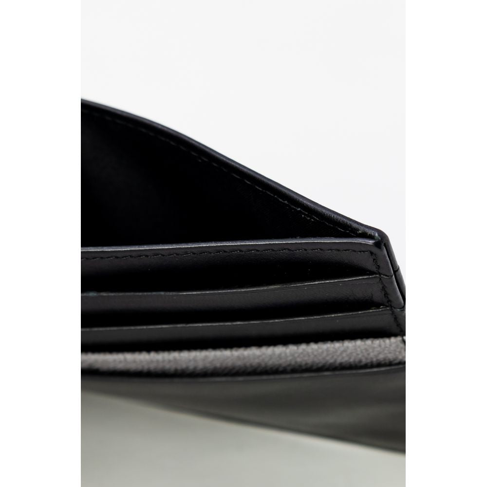 Alviero Martini Prima Classe Gray Leather Wallet