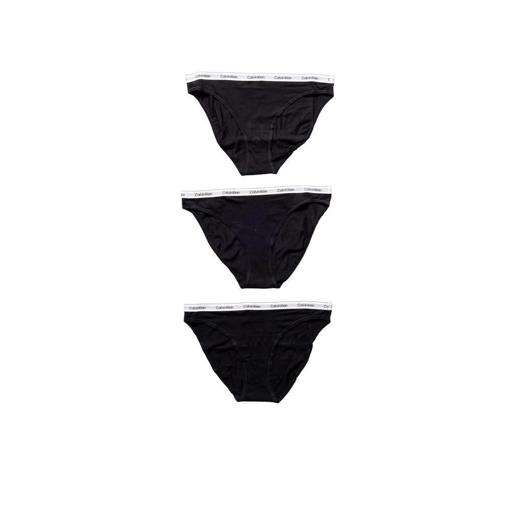 Calvin Klein Underwear Black Cotton Underwear