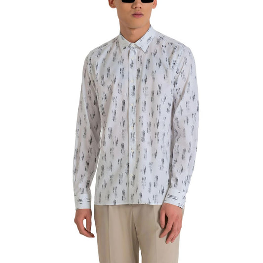 Antony Morato White Viscose Shirt