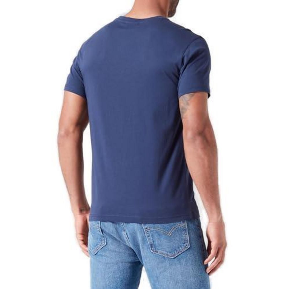 Emporio Armani Underwear Blue Cotton T-Shirt