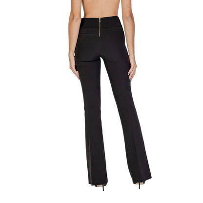 Sandro Ferrone Black Polyester Jeans & Pant