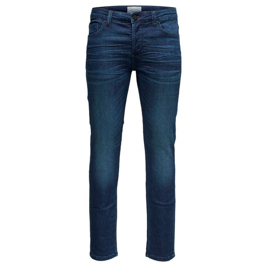 Only & Sons Blue Cotton Jeans & Pant