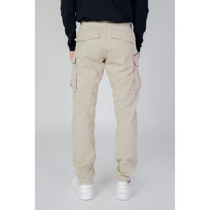 Replay Beige Cotton Jeans & Pant